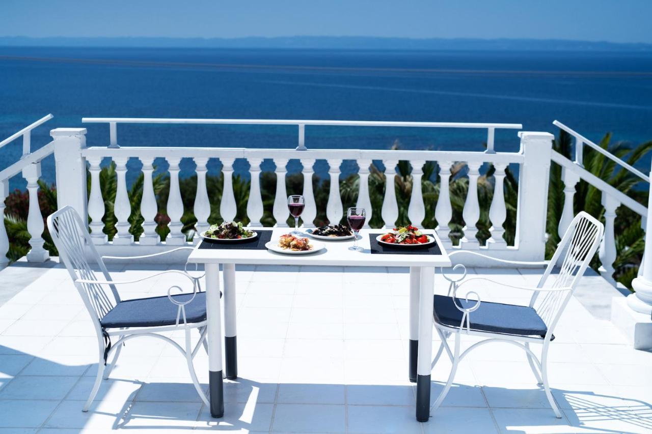 Bianco Olympico Beach Resort Vatopédhion Bagian luar foto